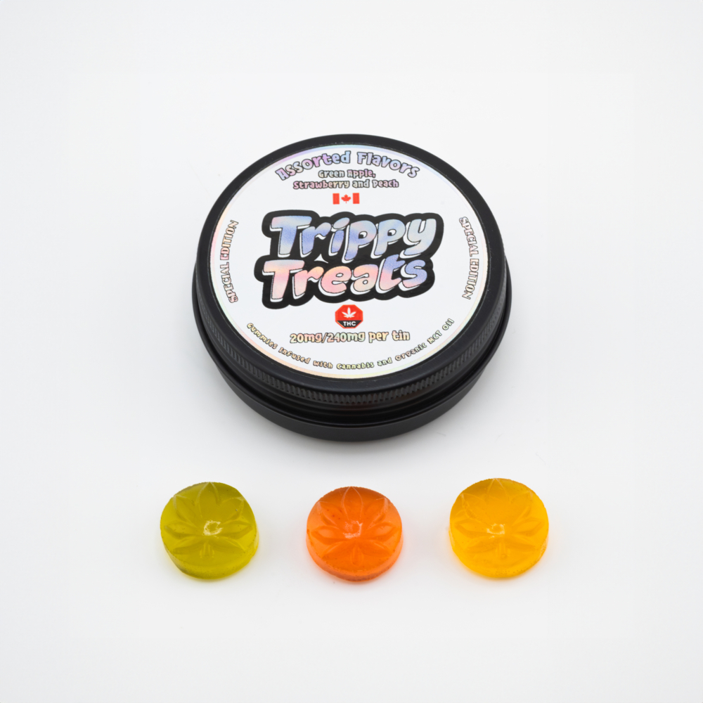 Trippy Treats - THC Gummies - Assorted (10 x 20mg THC)