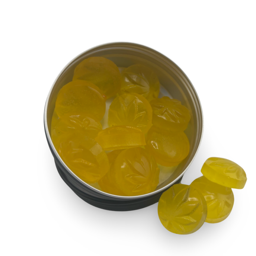 CybinRush - Cannabis Infused Gummies - Pina Colada (12 x 10mg / 20mg THC) - Image 2