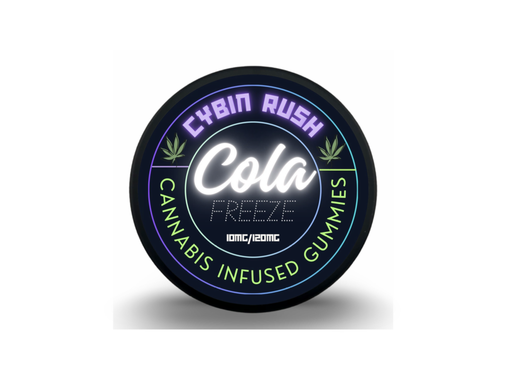 CybinRush - Cannabis Infused Gummies - Cola Freeze (12 x 10mg / 20mg THC)